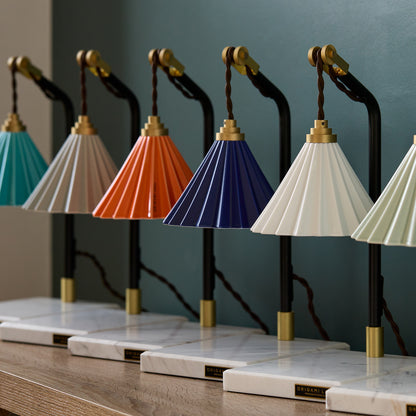 ドリッパーをシェードにした「キャンドルウォーマー」｜ORIGAMI LAMP