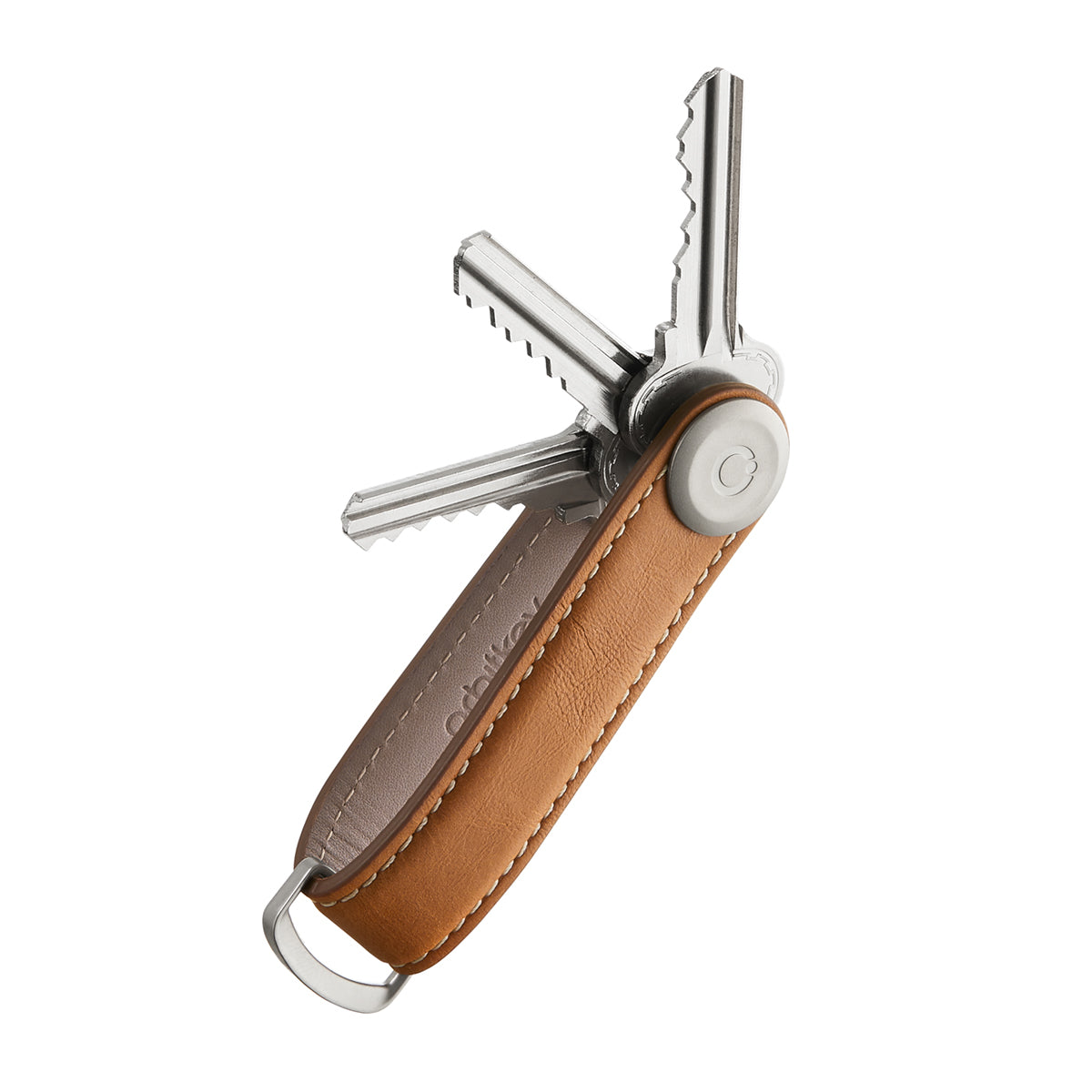 ドア前で迷わない「キーケース」オール本革｜Orbitkey