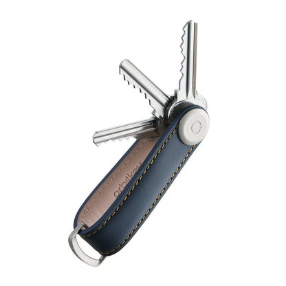 ドア前で迷わない「キーケース」オール本革｜Orbitkey