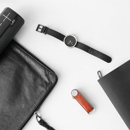 ドア前で迷わない「キーケース」オール本革｜Orbitkey