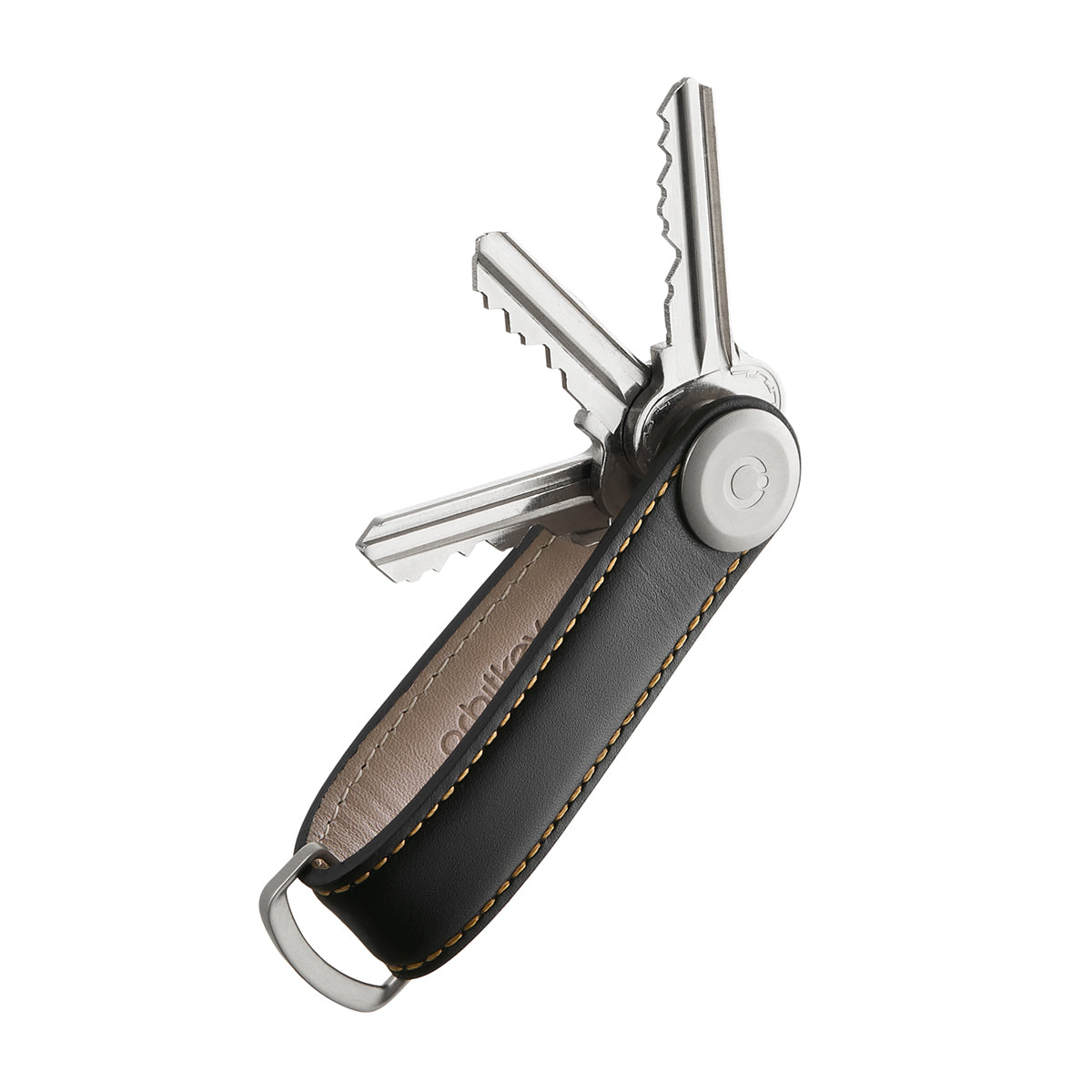 ドア前で迷わない「キーケース」オール本革｜Orbitkey