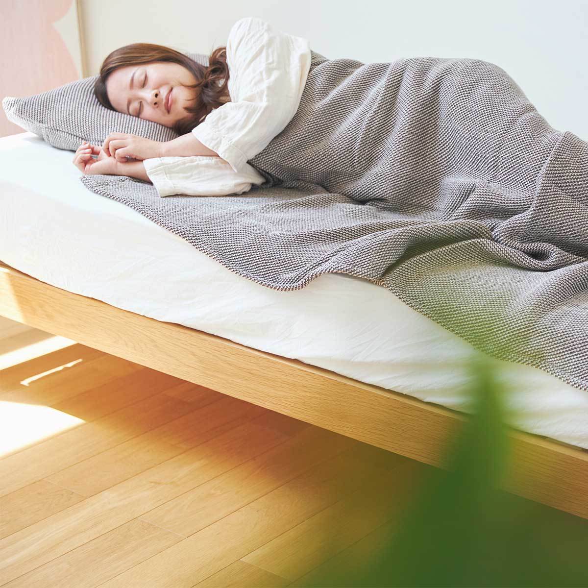 「熟睡」を追求したタオルケット