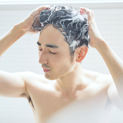「2in1 ナチュラルシャンプー」ノーブルフラワー エコパック 500ml｜uruotte
