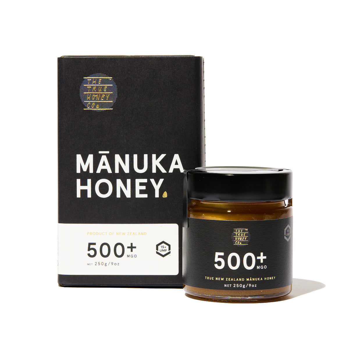 《マヌカハニーMGO500+》ニュージーランド政府認定、非加熱・無農薬・100％天然マヌカハニー（保証書付）｜トゥルーハニー