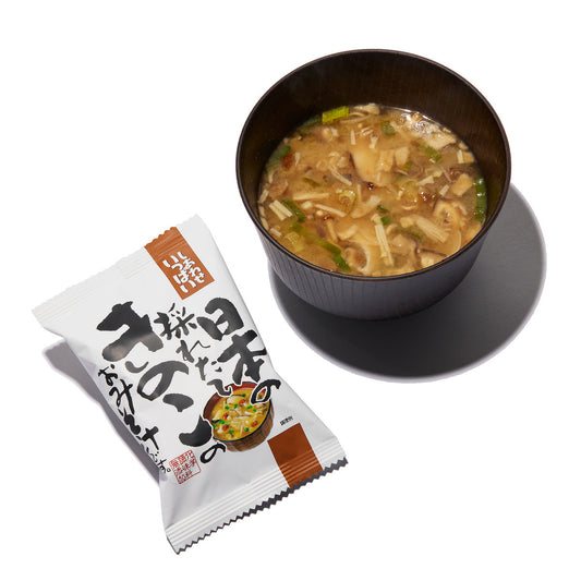 7秒で“食感みそ汁”、シャキ・ふわ・じゅわ〜
