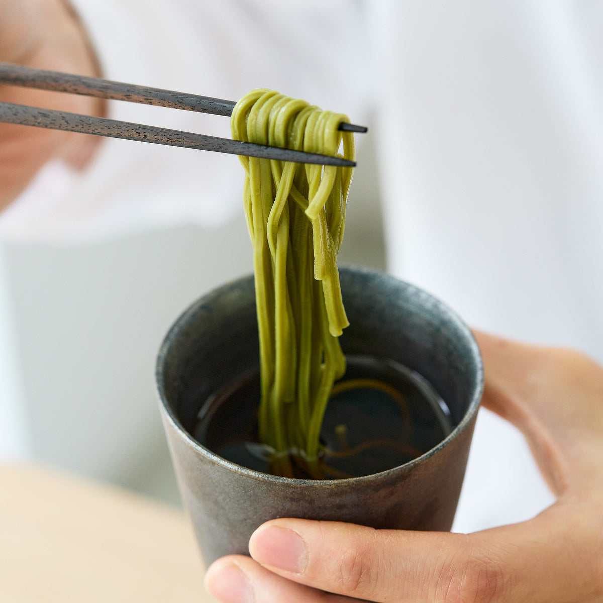 茶師・米田末広監修「茶そば3種の詰め合わせ」｜カネス製麺×芳香園