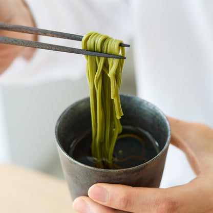 茶師・米田末広監修「茶そば3種の詰め合わせ」｜カネス製麺×芳香園