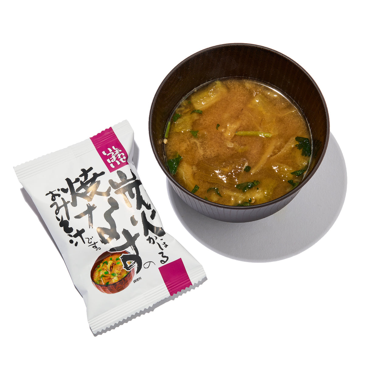 7秒で“食感みそ汁”、シャキ・ふわ・じゅわ〜