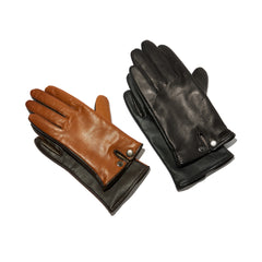 スマホ対応 東かがわ発、レザー手袋「leather touch」｜tet.
