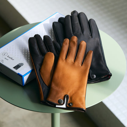 スマホ対応 東かがわ発、レザー手袋「leather touch」｜tet.