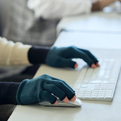 “素手”の感覚で動きやすい、あったかウール手袋「quick touch」｜tet.