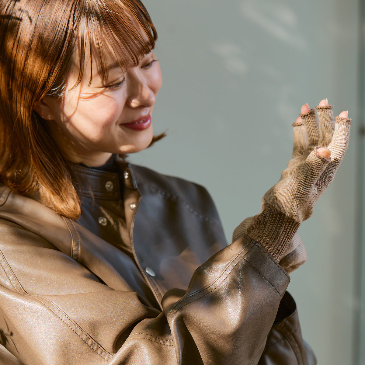 “素手”の感覚で動きやすい、あったかウール手袋「quick touch」｜tet.