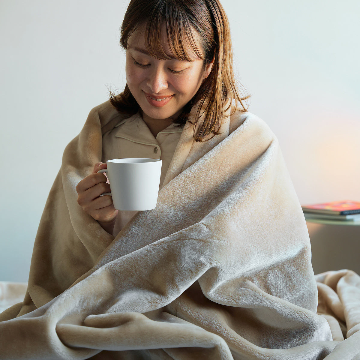 とろける毛布で、しあわせホットサンド