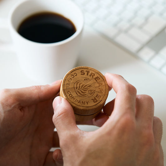 手肌に、コーヒーブレイク。