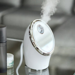 45℃のあったかスチームが、目に肌にキモチイイ「フェイススチーマー」