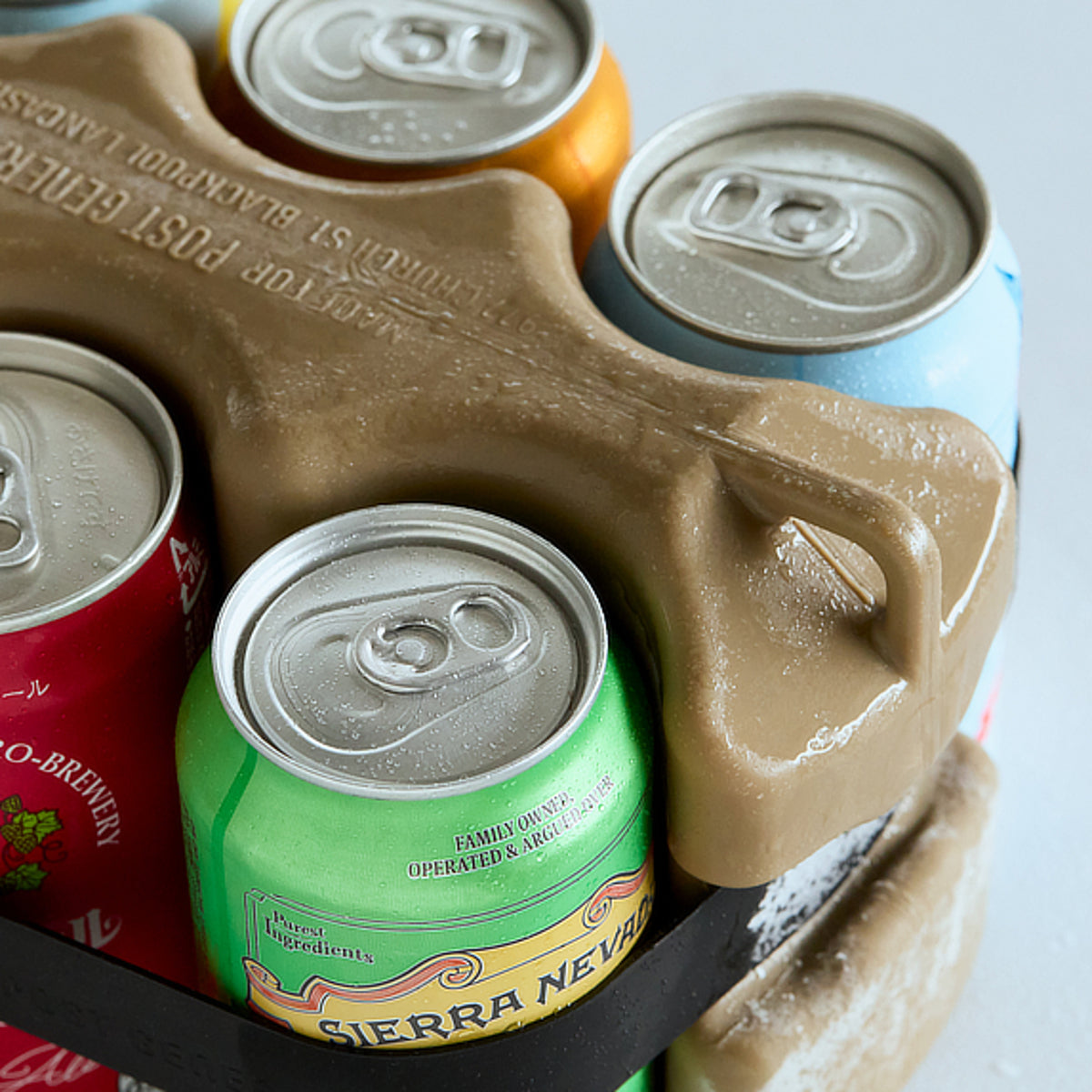 ヤバ冷えビールを、公園で
