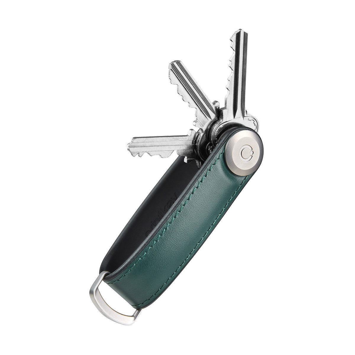 ドア前で迷わない「キーケース」ハイブリッドレザー｜Orbitkey