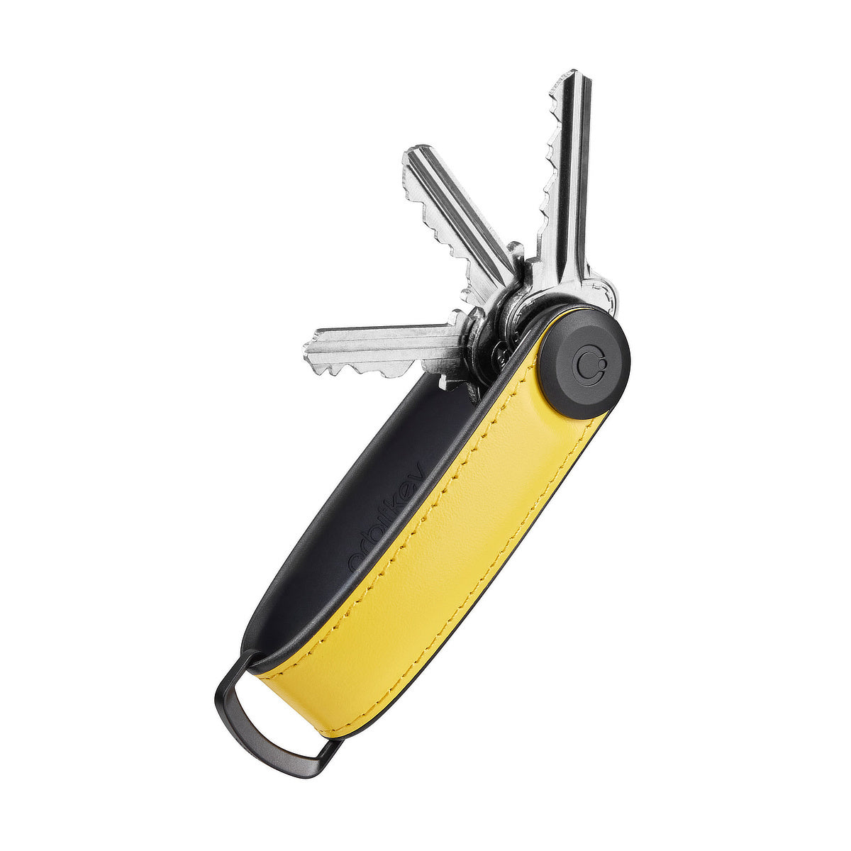 ドア前で迷わない「キーケース」ハイブリッドレザー｜Orbitkey
