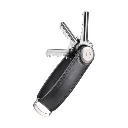 ドア前で迷わない「キーケース」ハイブリッドレザー｜Orbitkey