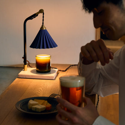 ドリッパーをシェードにした「キャンドルウォーマー」｜ORIGAMI LAMP