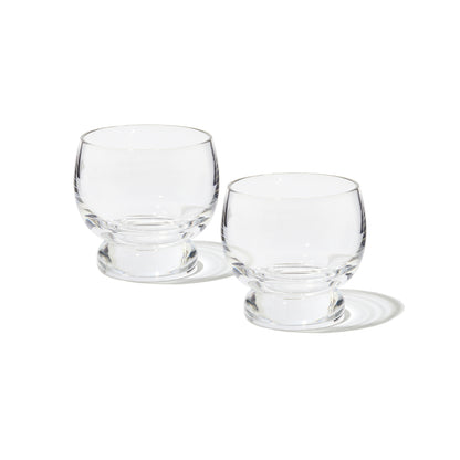 小樽の工房が一つずつ吹いたグラス / KIKIME fuwari 250ml 2個セット