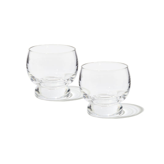 小樽の工房が一つずつ吹いたグラス / KIKIME fuwari 250ml 2個セット