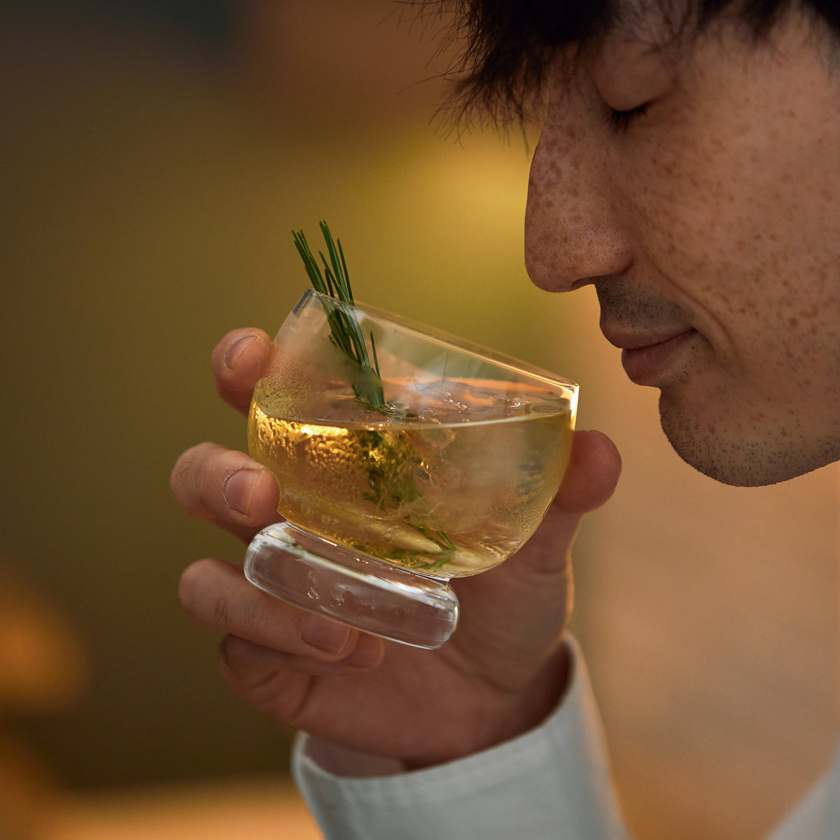 小樽の工房が一つずつ吹いたグラス / KIKIME fuwari 250ml 2個セット