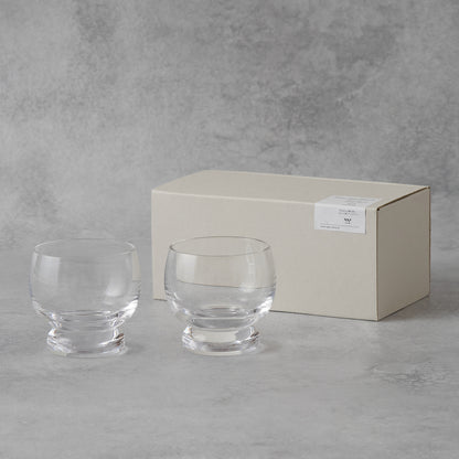小樽の工房が一つずつ吹いたグラス / KIKIME fuwari 250ml 2個セット