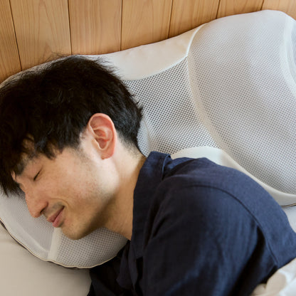 理想の“あお向け寝”、初めてできた！