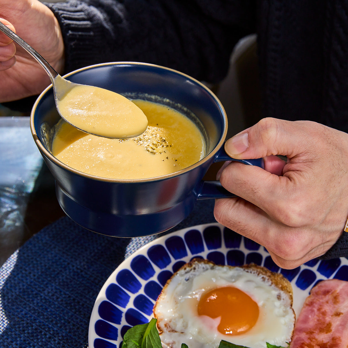 てんてこまいでも「栄養ポタージュ」