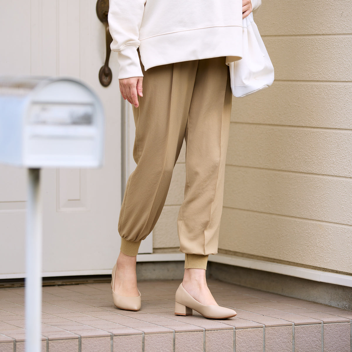 パンプス履いてたの、忘れてた！