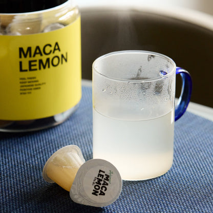 国産マカ配合の活力シロップ「マカレモン」
