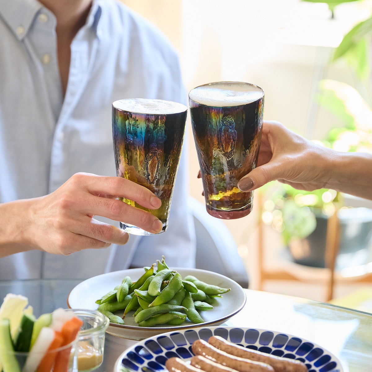 純チタンコーティングの「ビールグラス」1個｜PROGRESS