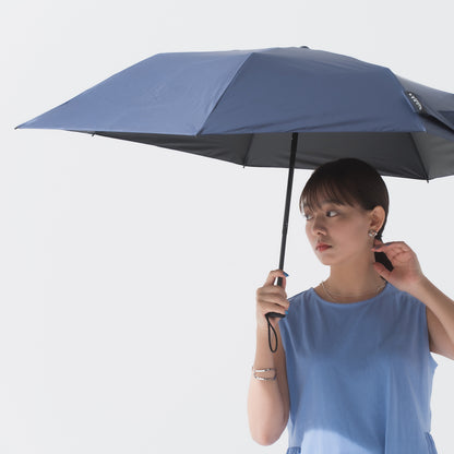 晴雨兼用 日陰を増やせる、片側＋19cmの「折りたたみ傘」｜KAGE+