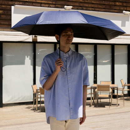 晴雨兼用 日陰を増やせる、片側＋19cmの「折りたたみ傘」｜KAGE+