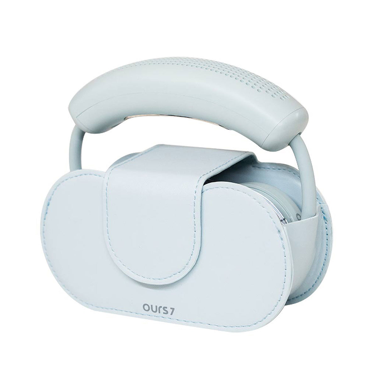 冷却プレートとWファンで首元を冷やす「Neck Band Fan COOLING」