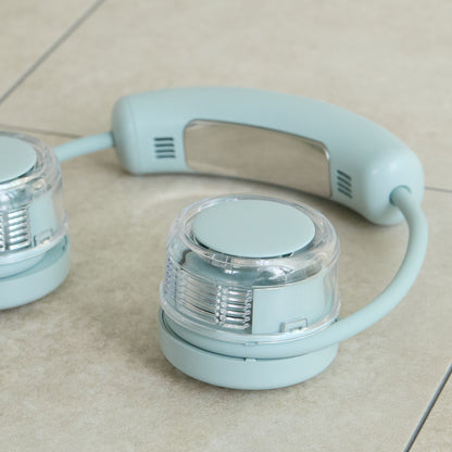 冷却プレートとWファンで首元を冷やす「Neck Band Fan COOLING」