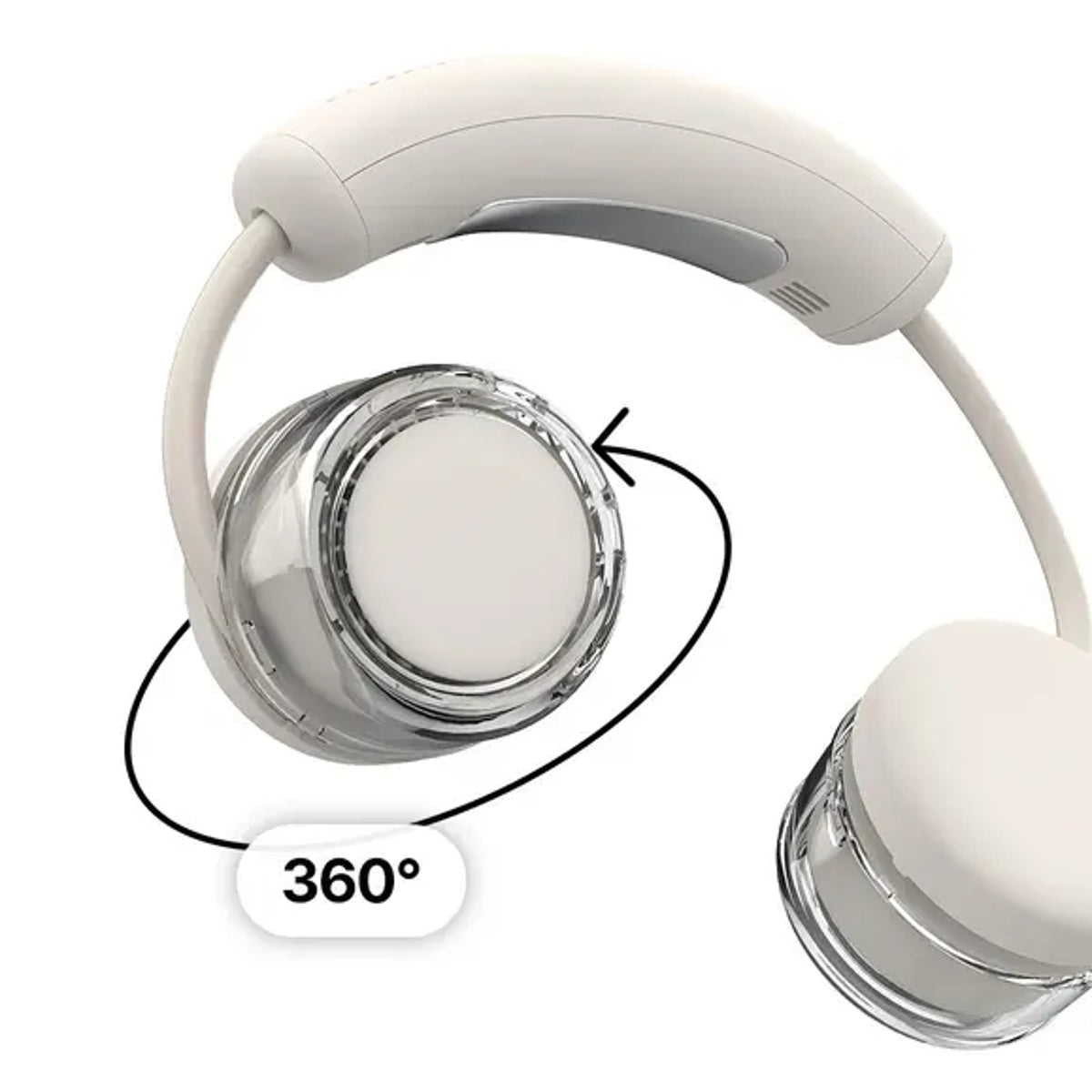 冷却プレートとWファンで首元を冷やす「Neck Band Fan COOLING」