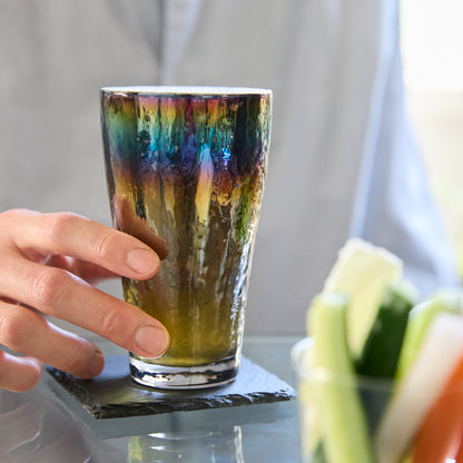 純チタンコーティングの「ビールグラス」ペアセット｜PROGRESS