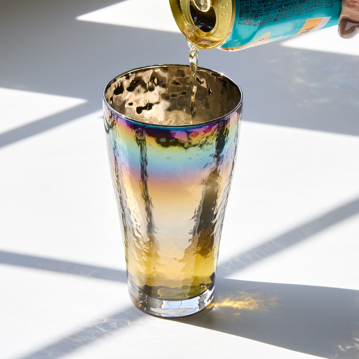 純チタンコーティングの「ビールグラス」ペアセット｜PROGRESS