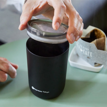 《保冷保温 セラミックコーティング・タンブラー》真空二重構造、コーヒーの味を変えない「セラコート タンブラー」｜Espresso Tokyo×豆善