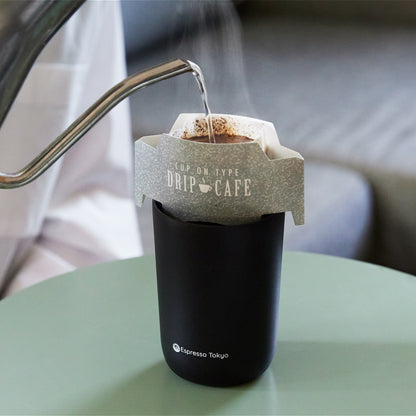 《保冷保温 セラミックコーティング・タンブラー》真空二重構造、コーヒーの味を変えない「セラコート タンブラー」｜Espresso Tokyo×豆善