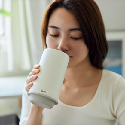 チタンセラミックコーティングのタンブラー「シルクハット」500ml｜WOKY