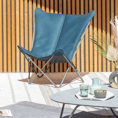 ３層クッションのゆったりサイズモデル「バタフライチェア POP UP XL Be Comfort LFM5183」｜Lafuma