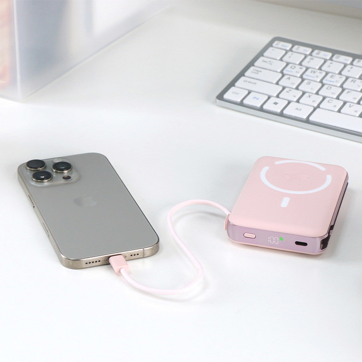 《10000mAh 25W》Qi2.2認証、発火しにくい準固体モバイルバッテリー「HeatZero 10000」｜VOVA